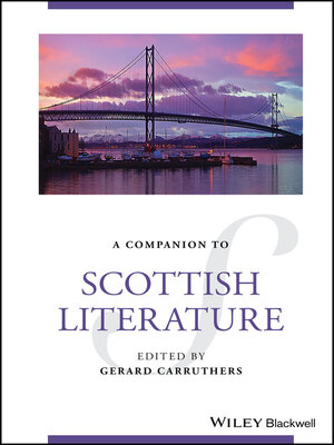cover image of A Companion to Scottish Literature